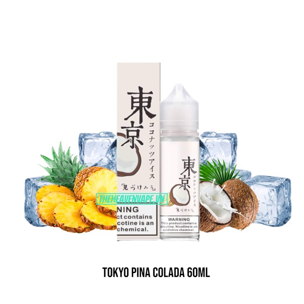 Juice Tokyo-dứa dừa siêu lạnh-001-vape92 tam kỳ-0937881123